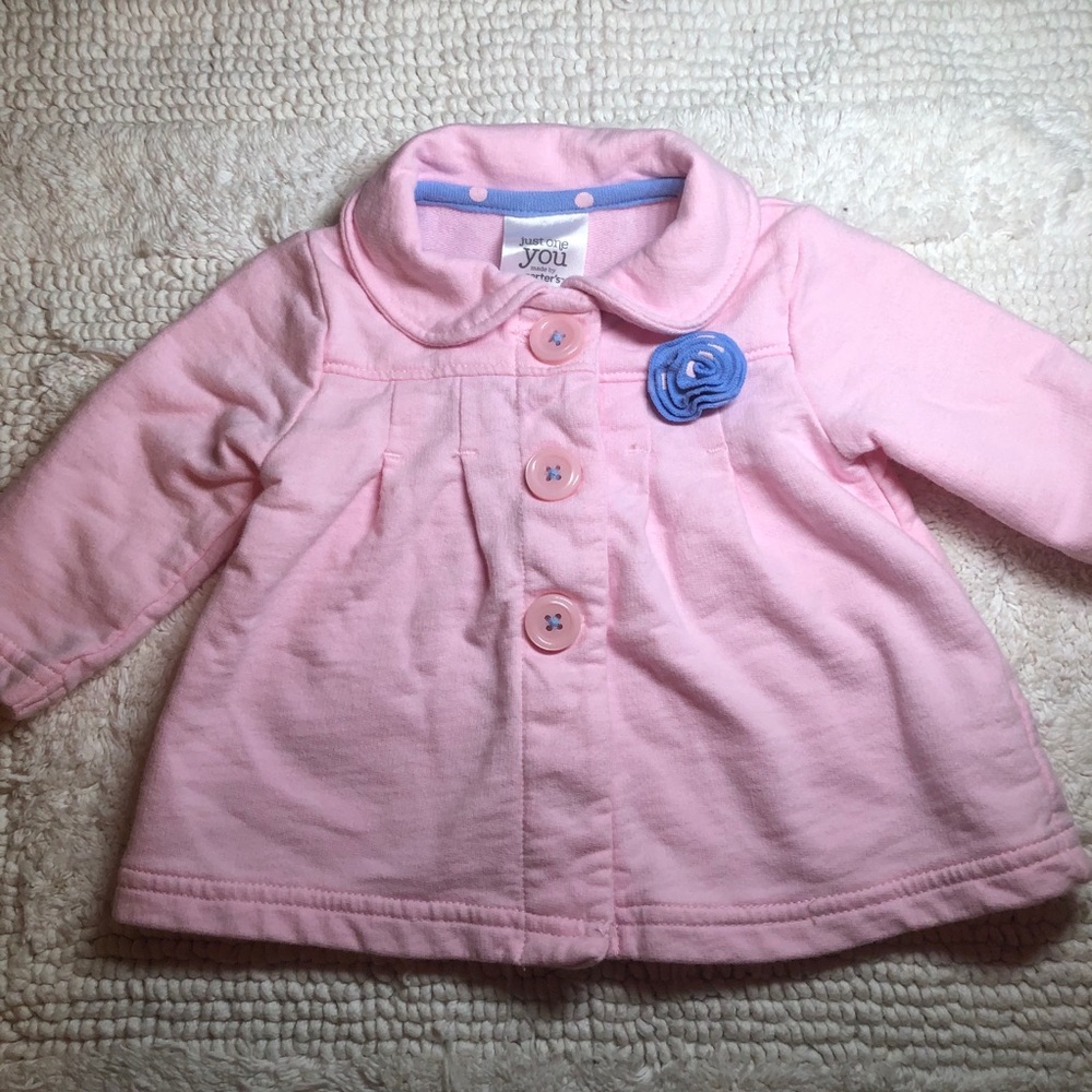 3M Carter's Pink Button Blazer